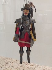 Grande Antico pupo siciliano in legno con armatura Primo 900 Cm 70