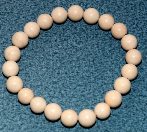 Bracciale perline pelle tonda - perline,