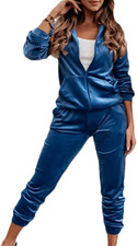 Tuta Sportiva Donna in Velluto