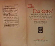 Fumagalli CHI L'HA DETTO