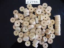 100 ANELLI IN SUGHERO GRADO 11/4"X1/2" FORO EXTRA 1/4" 