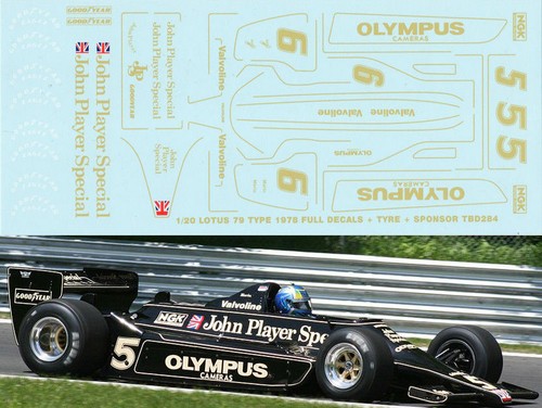 Decals per lotus type 79 - decals,