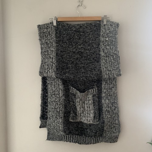 Sciarpa modena con tasche - con,