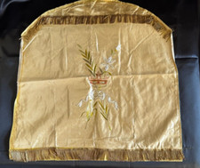 Antica tenda a tabernacolo. Manifattura italiana, fine XIX secolo