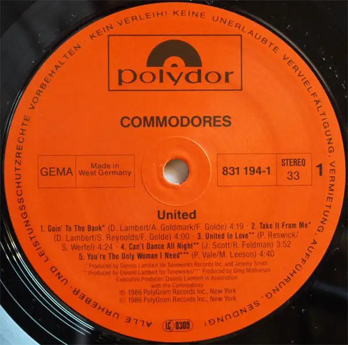 The commodores united near - the,