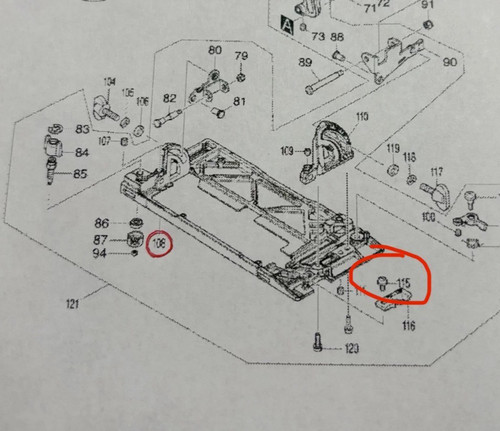 Makita hs001gz parte base - parte,