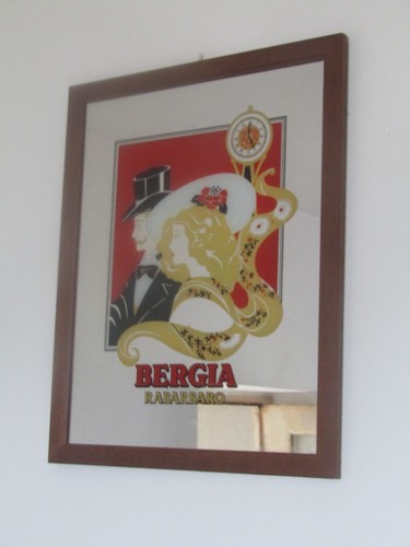 Quadro specchio pubblicitario - quadro,