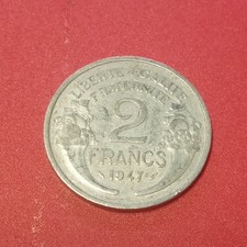 Francia Moneta 2 Franchi 1947