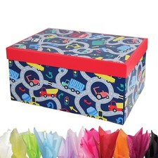 Scatola regalo auto giocattolo