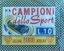 Figurine Panini campioni dello sport 1966/67 da Recupero Menù a Tendina