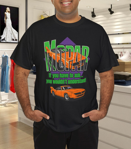 Maglietta mopar car - maglietta, tee