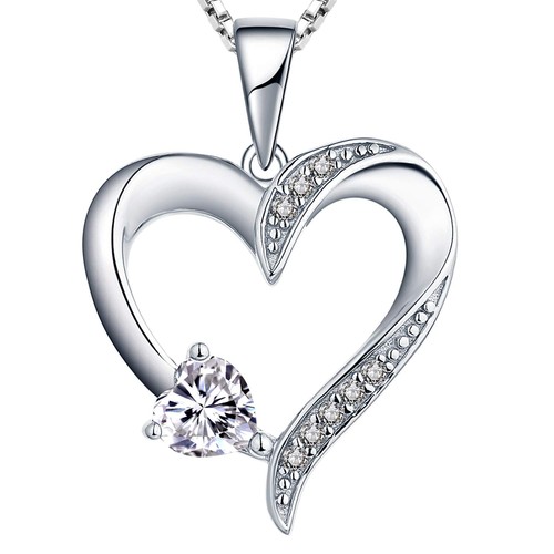 Collana cuore argento 925 - collana,