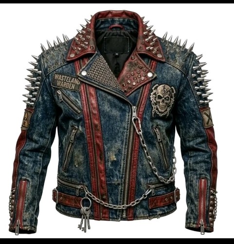 Giacca uomo punk gotica a - giacca,