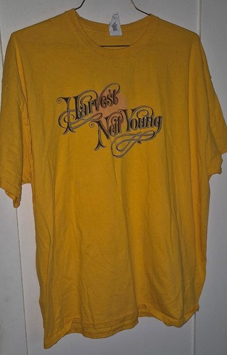 Maglietta neil young harvest - maglietta,