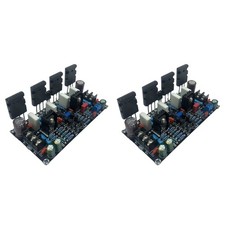 2X Scheda Amplificatore Mono 1943+5200 Alta 200W Scheda After Tube P8P34888