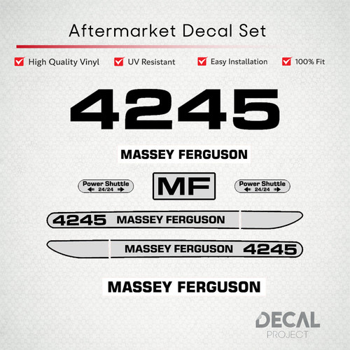 Set decalcomanie massey - set,