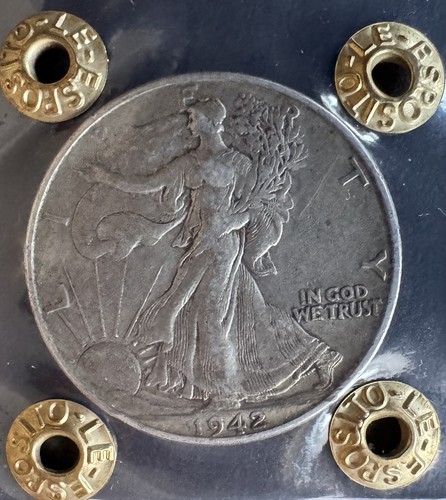 Mezzo dollaro 1942 usa - mezzo,