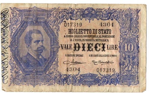 Regno italia lire - regno,