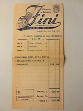 Modena - Ristorante e Salumeria Fini - Ricevuta.