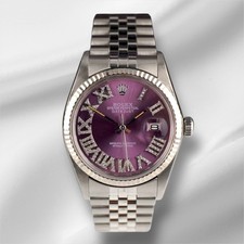 Rolex 36mm Datejust Acciaio