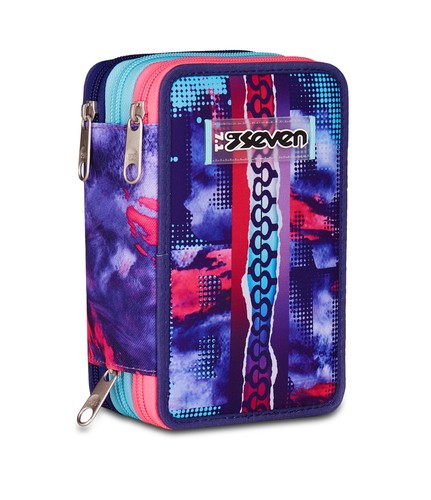 Seven astuccio scuola - scuola, zip