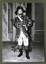 Musica Lirica - Autografo del baritono Tiziano Tomassone - 1983