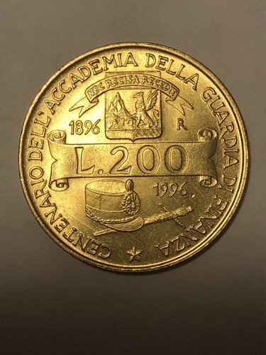 Moneta 200 lire - 200, centenario