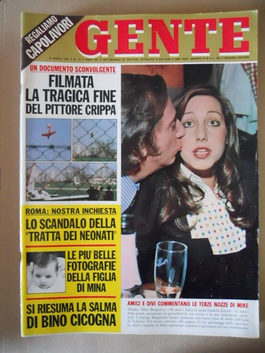 Gente 1972 mike bongiorno - gente,