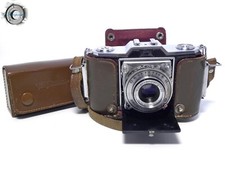 Fotocamera 35mm Zeiss Ikon Ikonta 522/24 + borsa e accessori revisionata