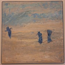 Quadro moderno dipinto a mano