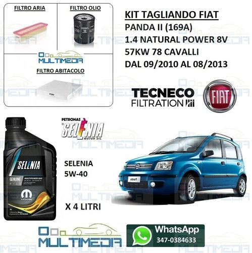 Kit tagliando filtri olio - tagliando, e
