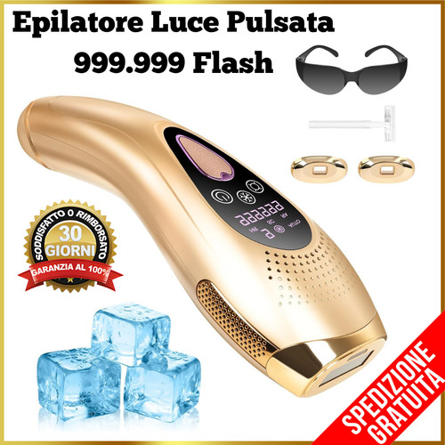 Epilatore luce pulsata 3in1 - luce,