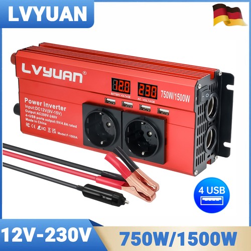 Inverter 750w 1500w 12v 230v - 750w, a
