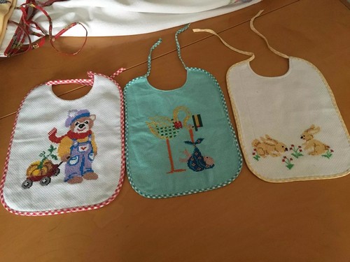 Set tre bavaglini bambino - bavaglini,