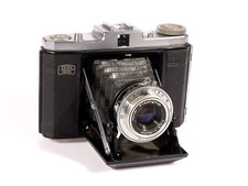 PRL) 518/16 Iv ZEISS IKON NETTAR FOTOCAMERA FOLDING NOVAR ANASTIGMAT 1/4.5 75 mm