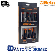 ✅SET 8 giraviti giravite BETA TOOLS 1203E/D8P 1203 taglio croce per elettricista