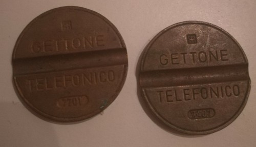 Gettone telefonico 7407 7701 - gettone,