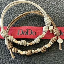 Dodo Pomellato 1 Uno Bracciale Argento Oro Rosa Triangoli Unisex Fuori Produzion