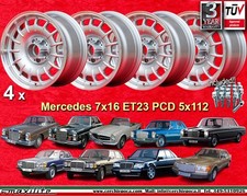 4 Cerchi+Bulloni Mercedes