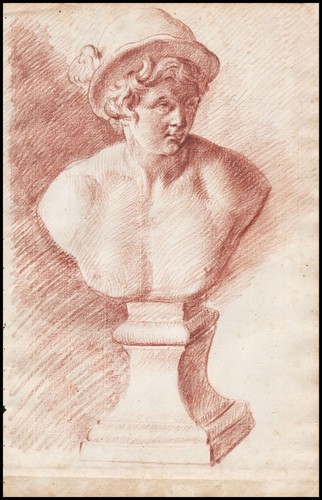 Mercurius merkus bust - merkus,
