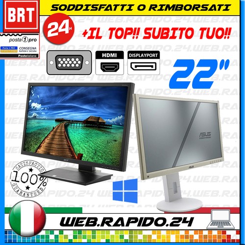 Monitor schermo lcd - pc, 22