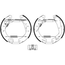 Ganasce freno Hella per Nissan