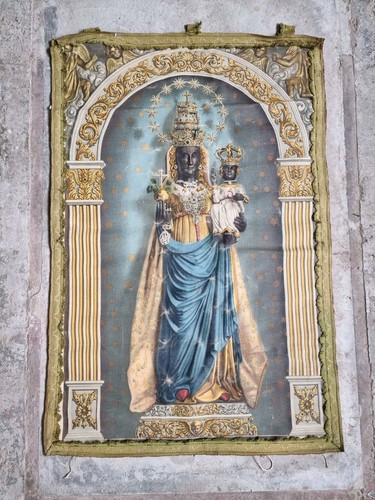 Drappo madonna nera - madonna,