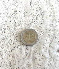 Moneta rara da 2 euro Slovensko 2009 Errore Di Conio “Slovenka” laterale