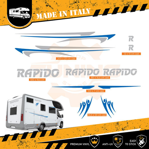 Decalcomania adesivi camper - adesivi,