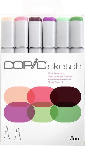 Copic sketch set 6 - copic, di