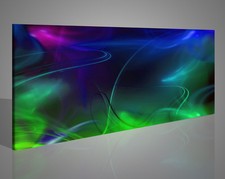 Quadro astratto moderno fluo