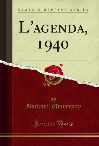 Agenda 1940 classic - l'agenda,,