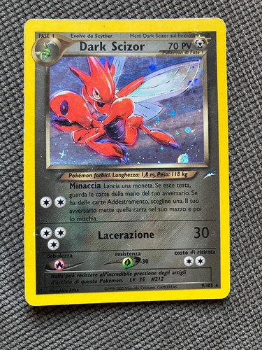 Dark scizor pokémon tgc - dark,