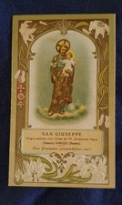 SANTINO ANTICO SANTA LEGA EUCARISTICA N.N.  SAN GIUSEPPE VARAZZE SAVONA